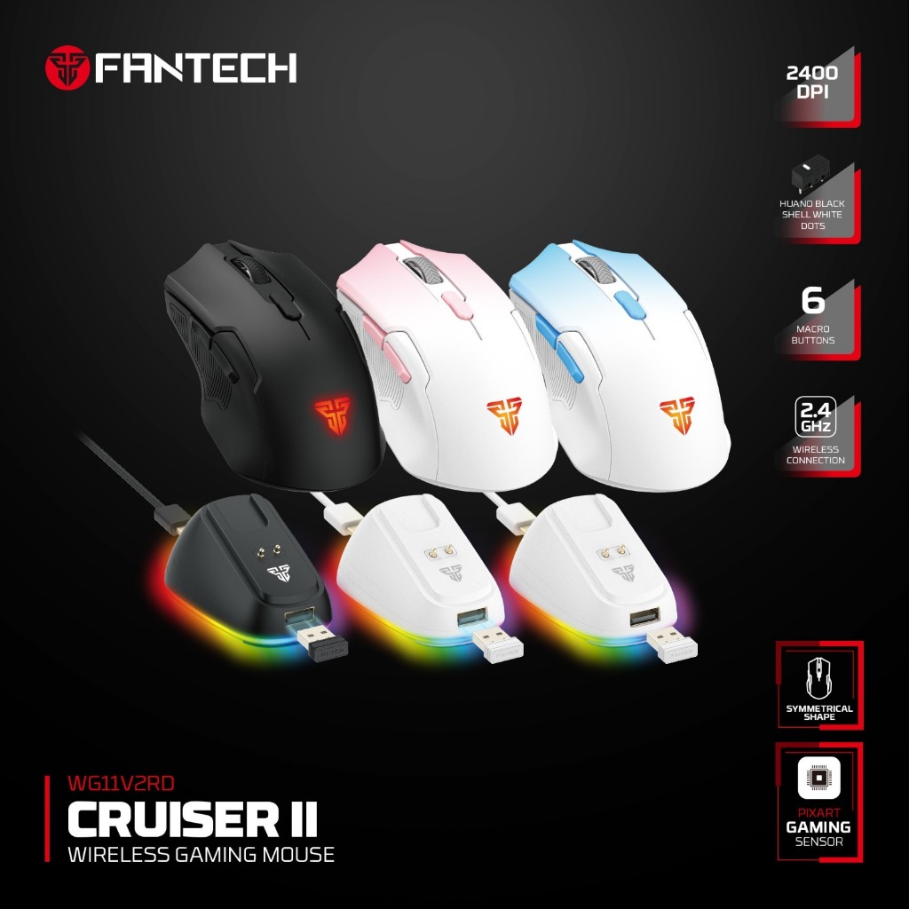 Jual FANTECH CRUISER WG11V2RD / WG11 V2RD / WG11 V2 RD CRUISER II ...
