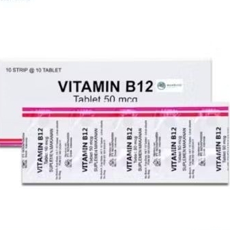 Jual VITAMIN B12 NOVAPHARIN BOX ISI 100 TABLET | Shopee Indonesia