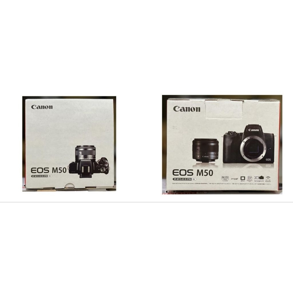 Jual Dus Camera Canon M50 /Box untuk kamera Seken M50 | Shopee Indonesia