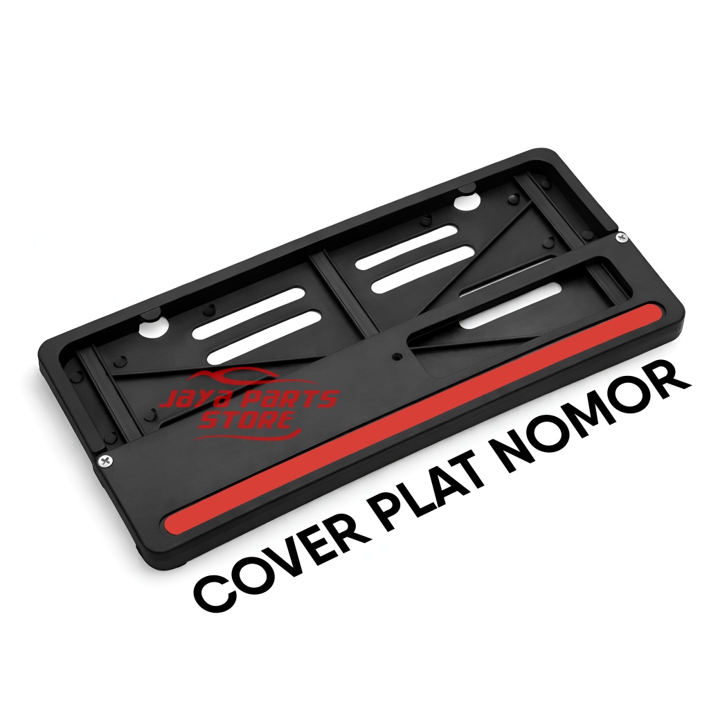 Cover Plat Nomor Motor Polos Tebal - Untuk Semua Tipe Motor Universal Honda Yamaha Suzuki