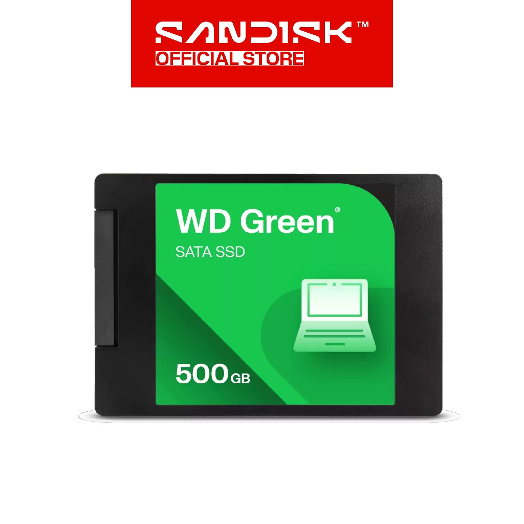 WD Green SSD Internal 250GB / 500GB / 1TB / 2TB SATA III 2.5 Inch 7mm (2)