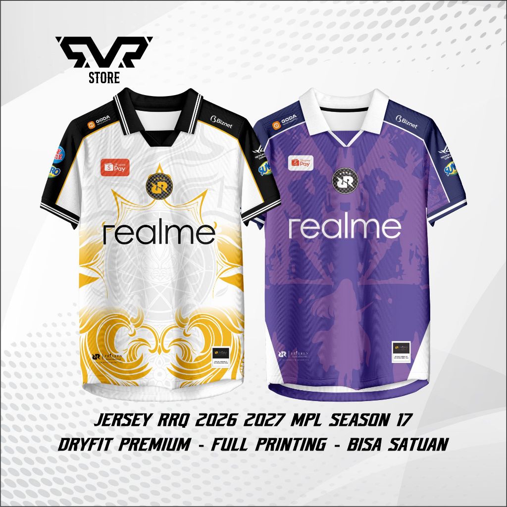 Jual Jersey Team RRQ 2026 2027 Terbaru Baju Kaos RRQ MPL Season 17 Game ...