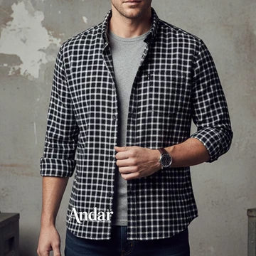 Kemeja Flanel Pria Wanita Unisex Flannel Import Lengan Panjang