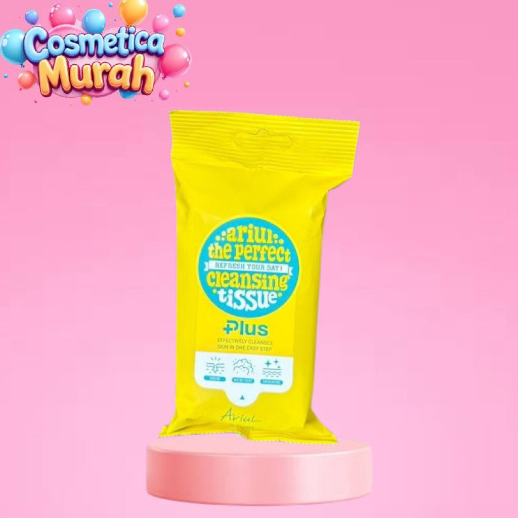 up.x] ARIUL the perfect refresh your day cleansing tissue isi 20 sheet tisu pembersih make up dan wajah