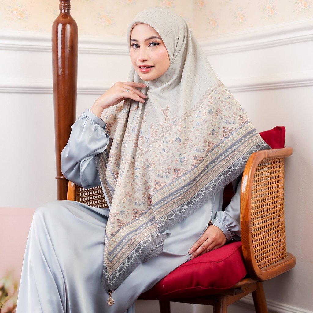 Umama Scarves Syar'I Box Kerudung Motif Jilbab Segi Empat Hijab Premium Digital Print Syar'I (Box)