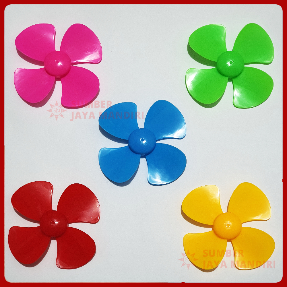 Baling Baling Kipas Plastik 80mm / 8cm