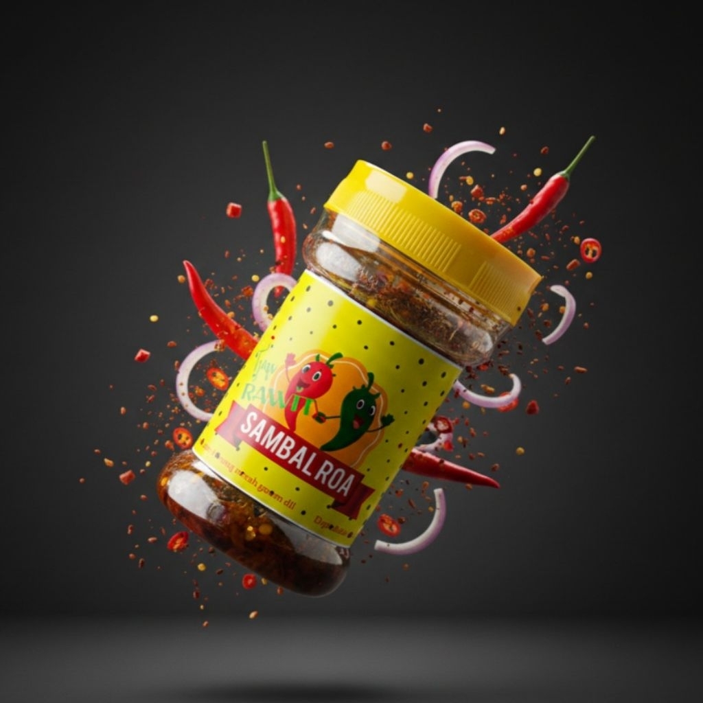 Jual Sambal Roa Manado Asap Asli | Sambal Ikan Roa Pedas Gurih Bikin ...