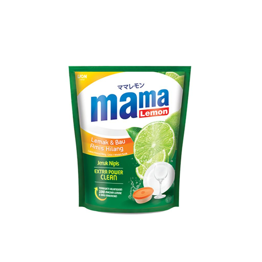 Mama Lemon Sabun Cuci Piring Jeruk Nipis Pouch 1500 Gr - foto 3