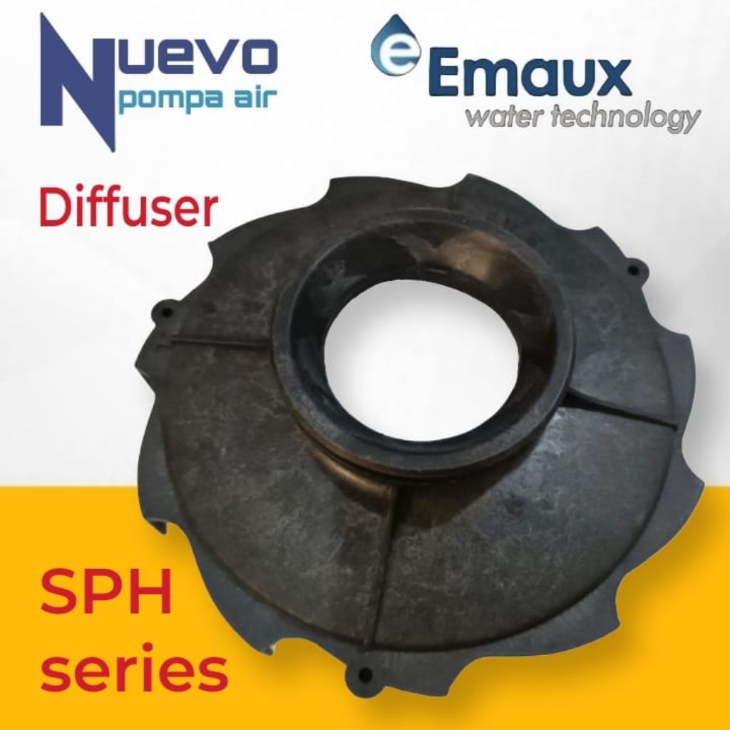 Jual Sparepart Diffuser Pompa EMAUX SPH 075 100 150 200 300 | Shopee ...