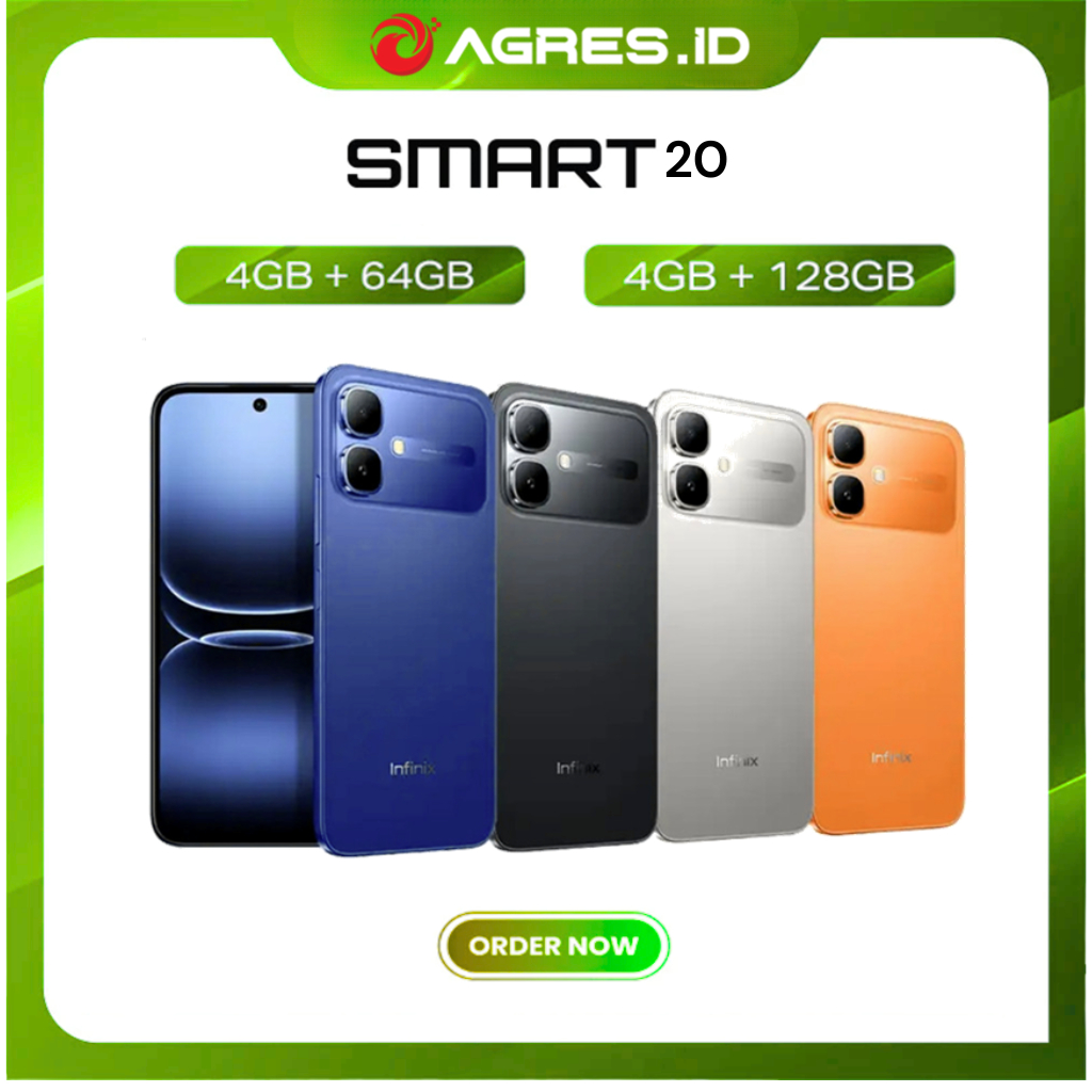 Jual NEW - Infinix Smart 10 Smart 20 RAM 4/128GB - 6.67 inch 120Hz HD+ ...