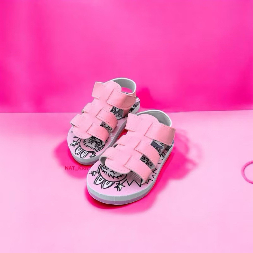 Jual SEPATU BAN DUA SANDAL ANAK BABY LABUBU KIDS SANDAL | Shopee Indonesia