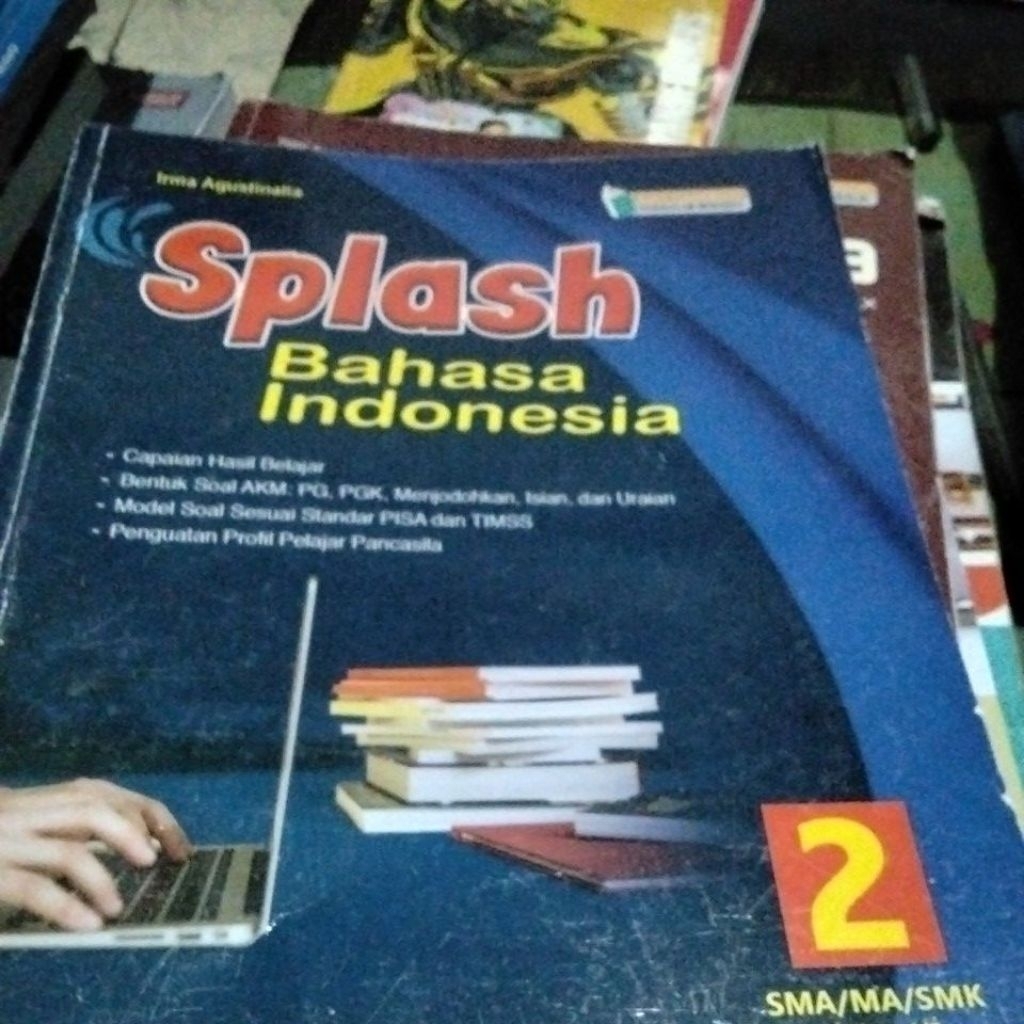 Jual Buku splash bahasa Indonesia 2 SMA kurikulum merdeka Yudhistira ...