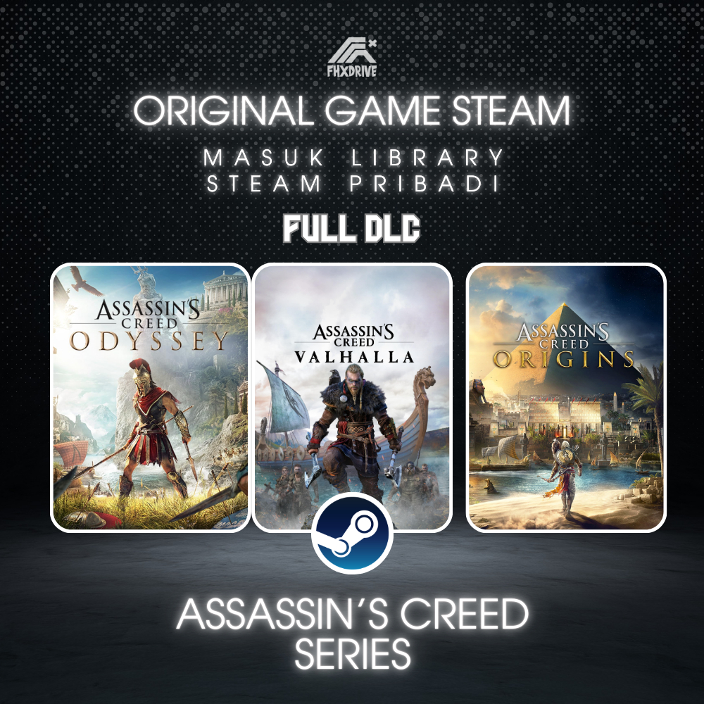 Jual ASSASSIN'S CREED SERIES | MASUK KE LIBRARY AKUN PRIBADI | GAME PC ...
