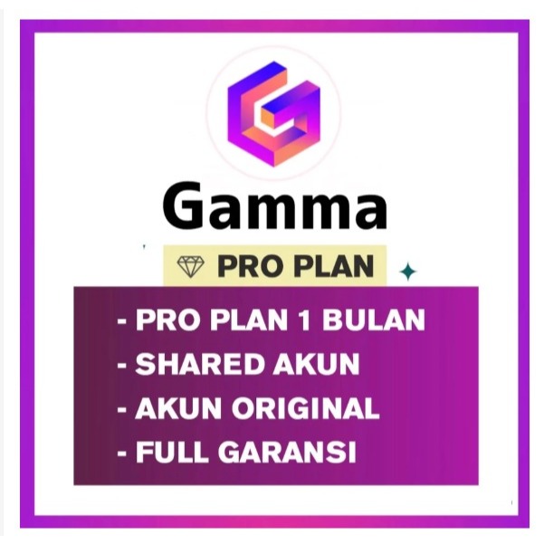 Buat PPT Presentasi AI dengan Cepat With Gamma dan Beautifull Ai Pro Premium 1 Bulan FullGaransi TOP