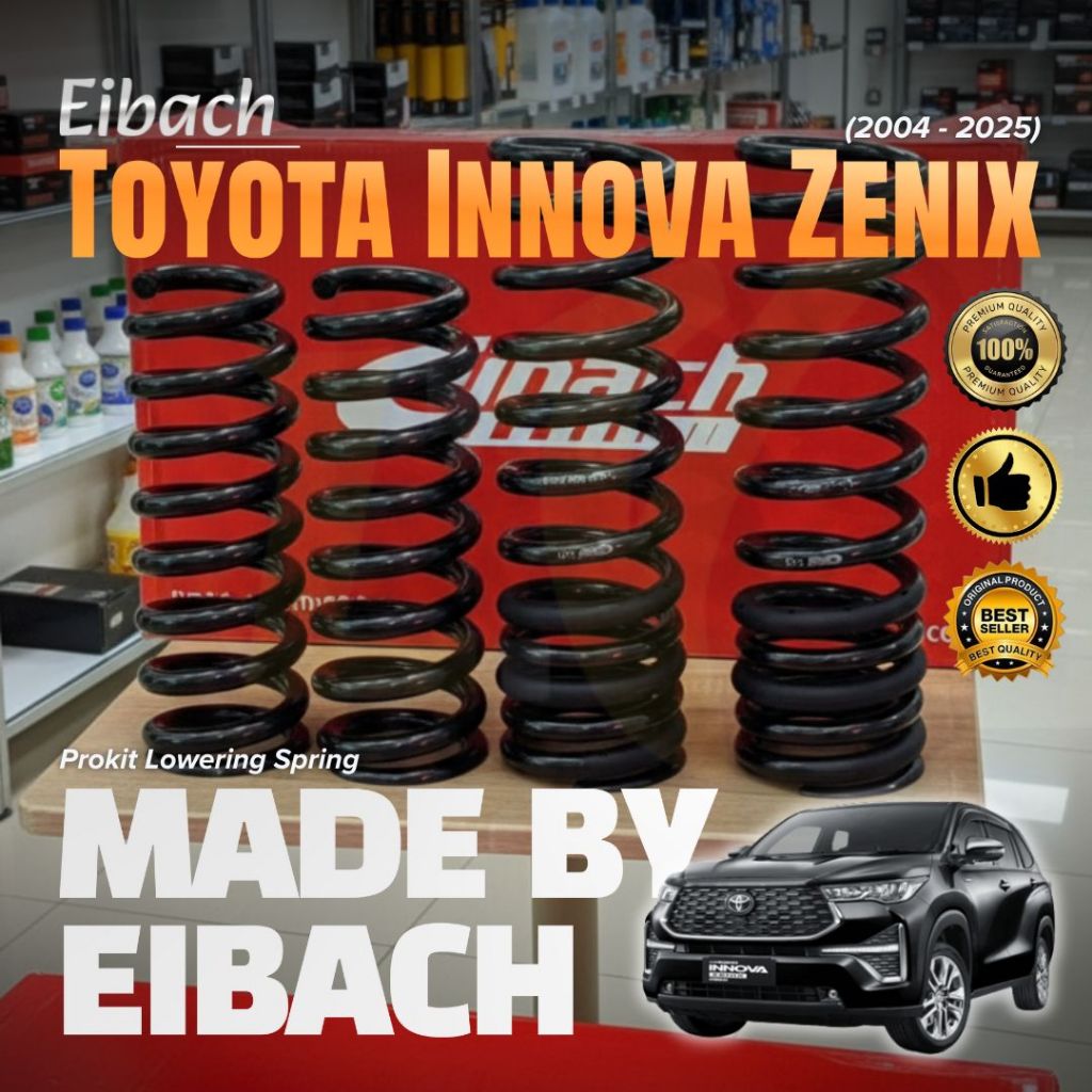 Jual TOYOTA INNOVA ZENIX (2004 - 2025) - EIBACH PROKIT LOWERING SPRING ...