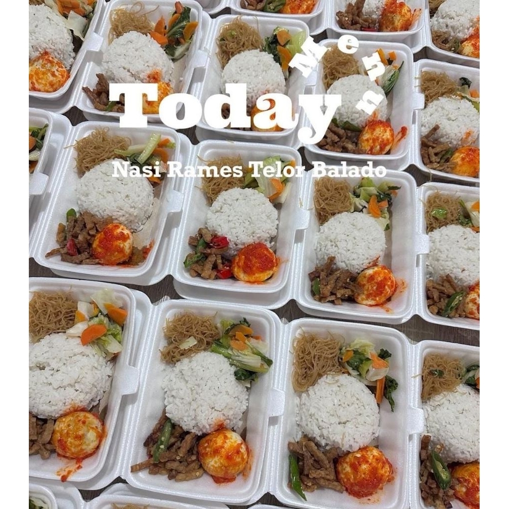 Jual Nasi Rames|Nasi Kotak|nasi lemak | Shopee Indonesia