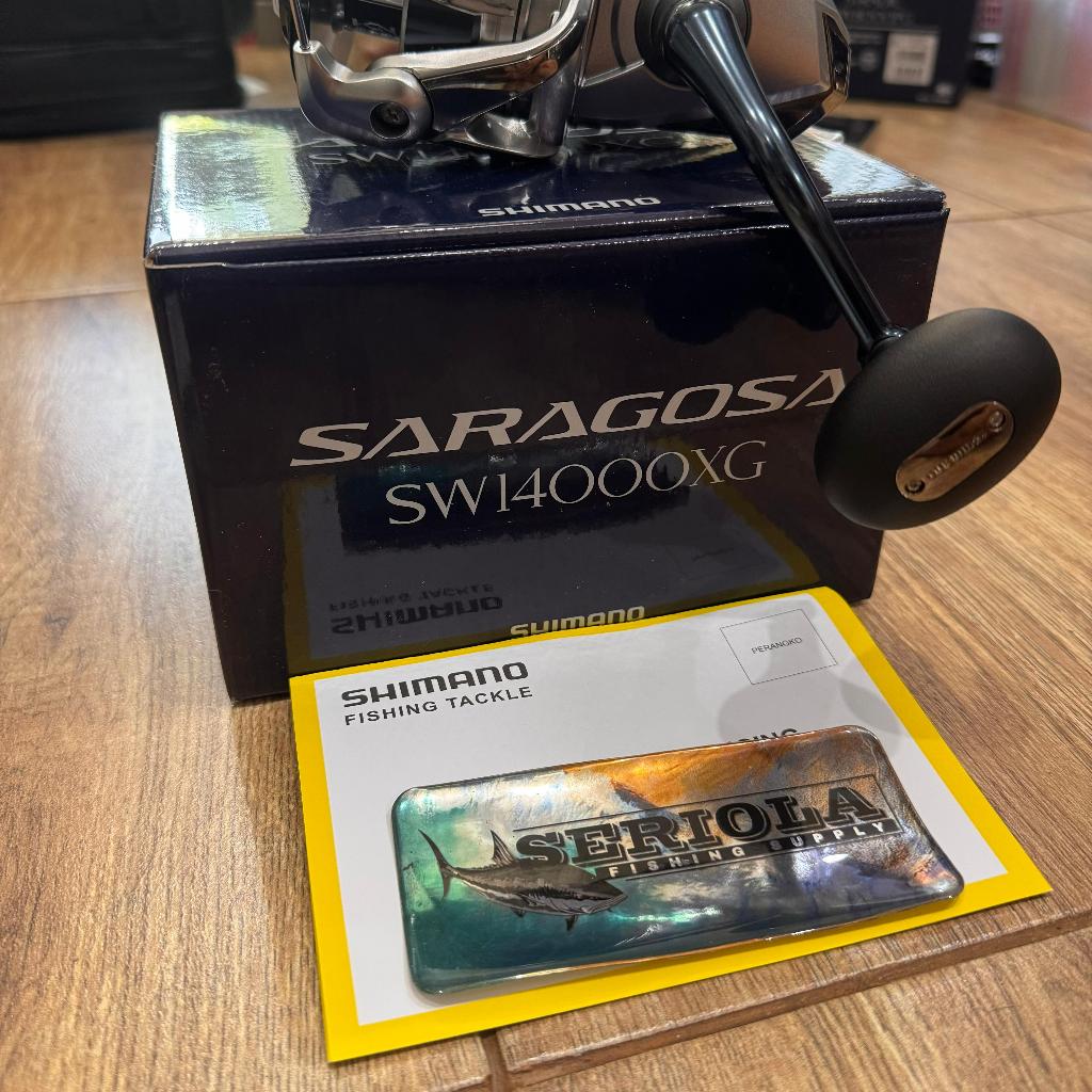 harga reel shimano saragosa 14000f Jual REEL SHIMANO SARAGOSA SW 14000 XG REEL SPINNING GARANSI RESMI