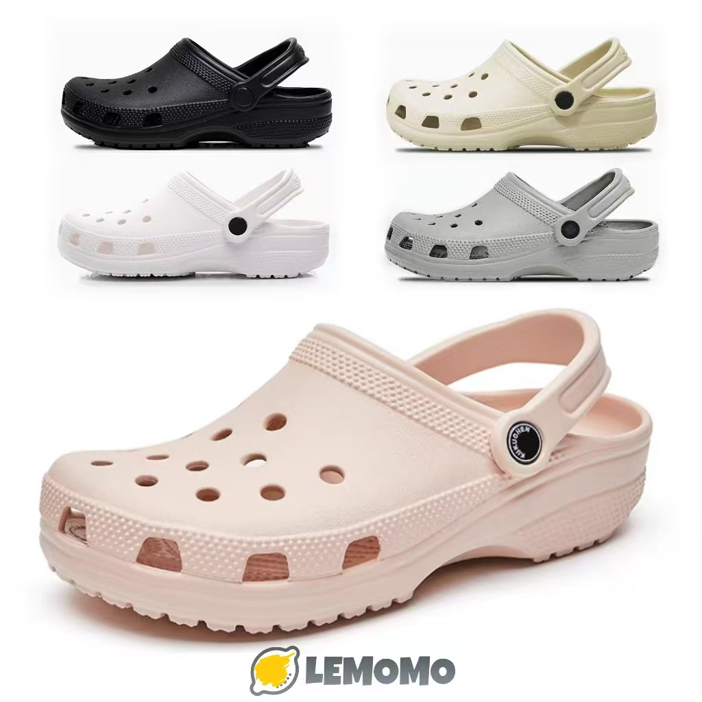 Jual Sandal Clog Wanita dan Pria Unisex 36-45 Karet Sandal Baim Wanita ...