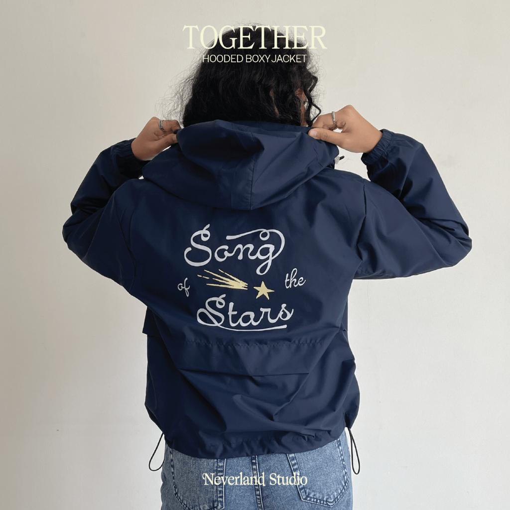 Jual Together Hooded Boxy Jacket | Neverland Studio | TXT Together ...