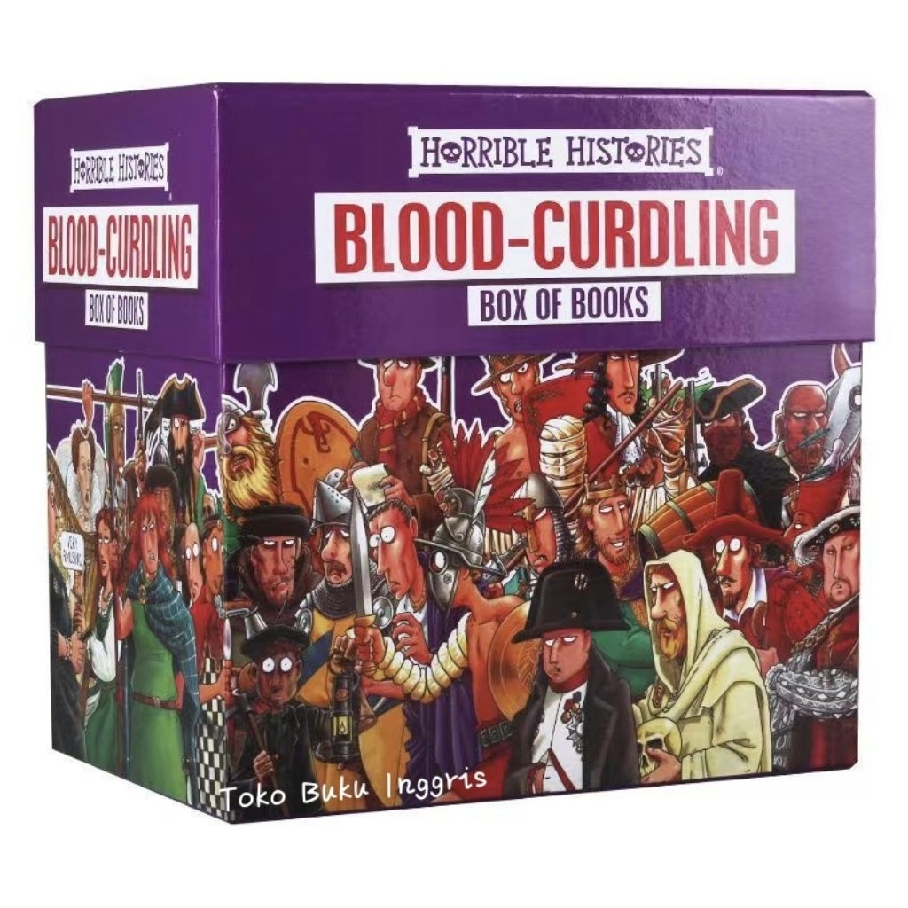 Jual Scholastic Horrible Histories box set (20 books) | Shopee Indonesia