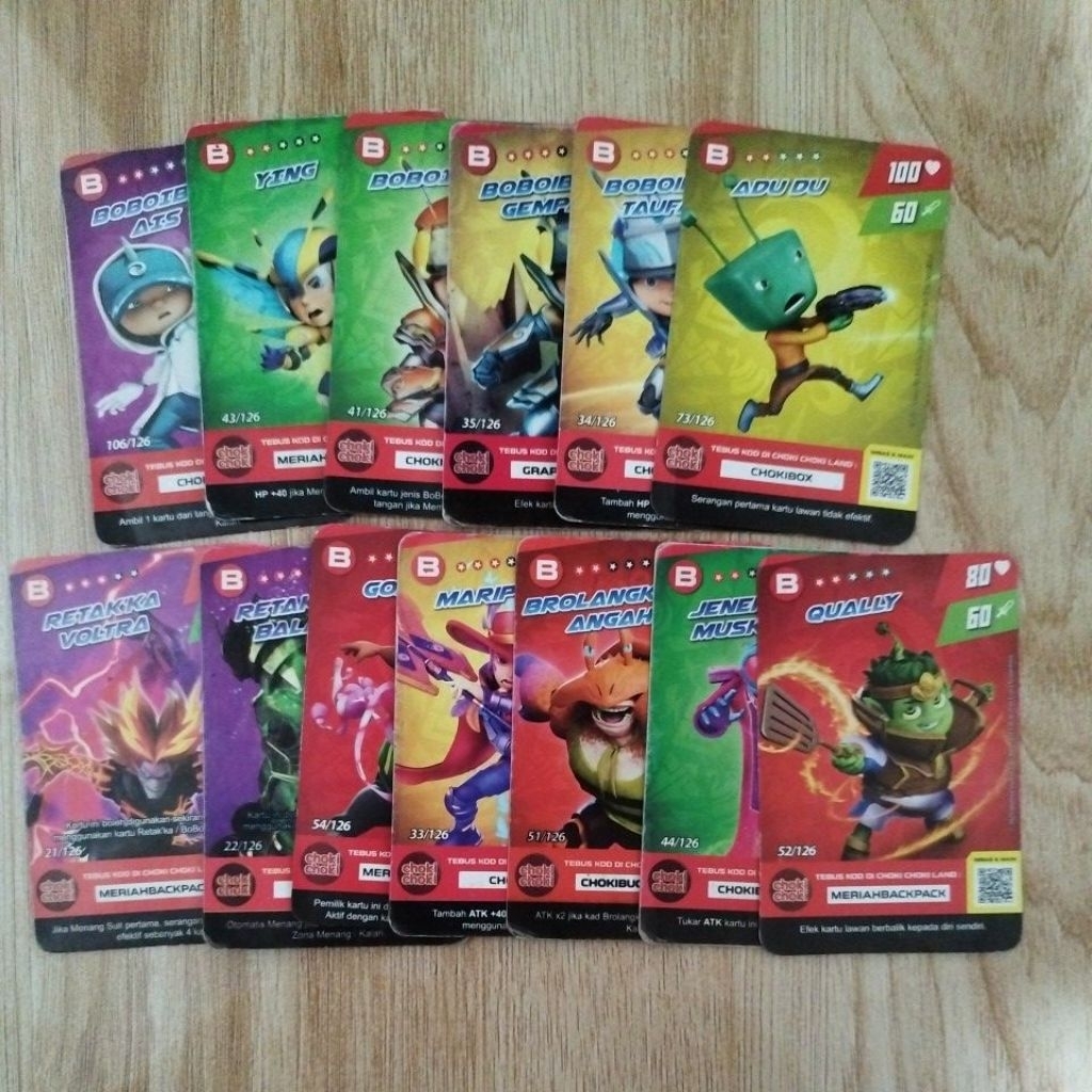 Jual Monsta Galaxy Card Boboiboy | Shopee Indonesia