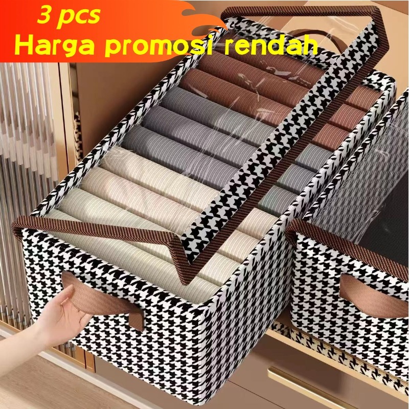 Jual Kationik Storage Box dapat dilipat kotak penyimpanan Multifungsi ...