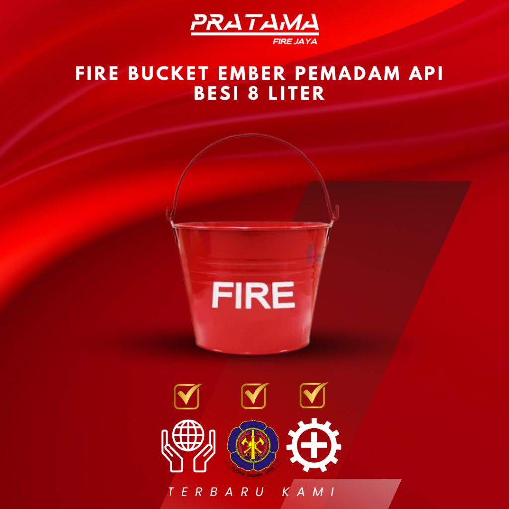 Jual FIRE BUCKET EMBER PEMADAM API BESI 8 LITER | Shopee Indonesia