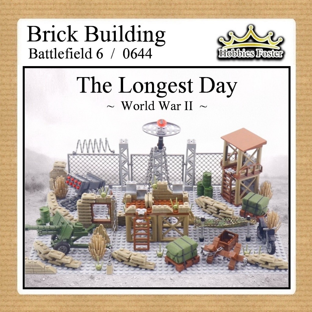 Jual HBF BUILDING Diorama Military MOC DIY Mainan Miniatur Perang ...