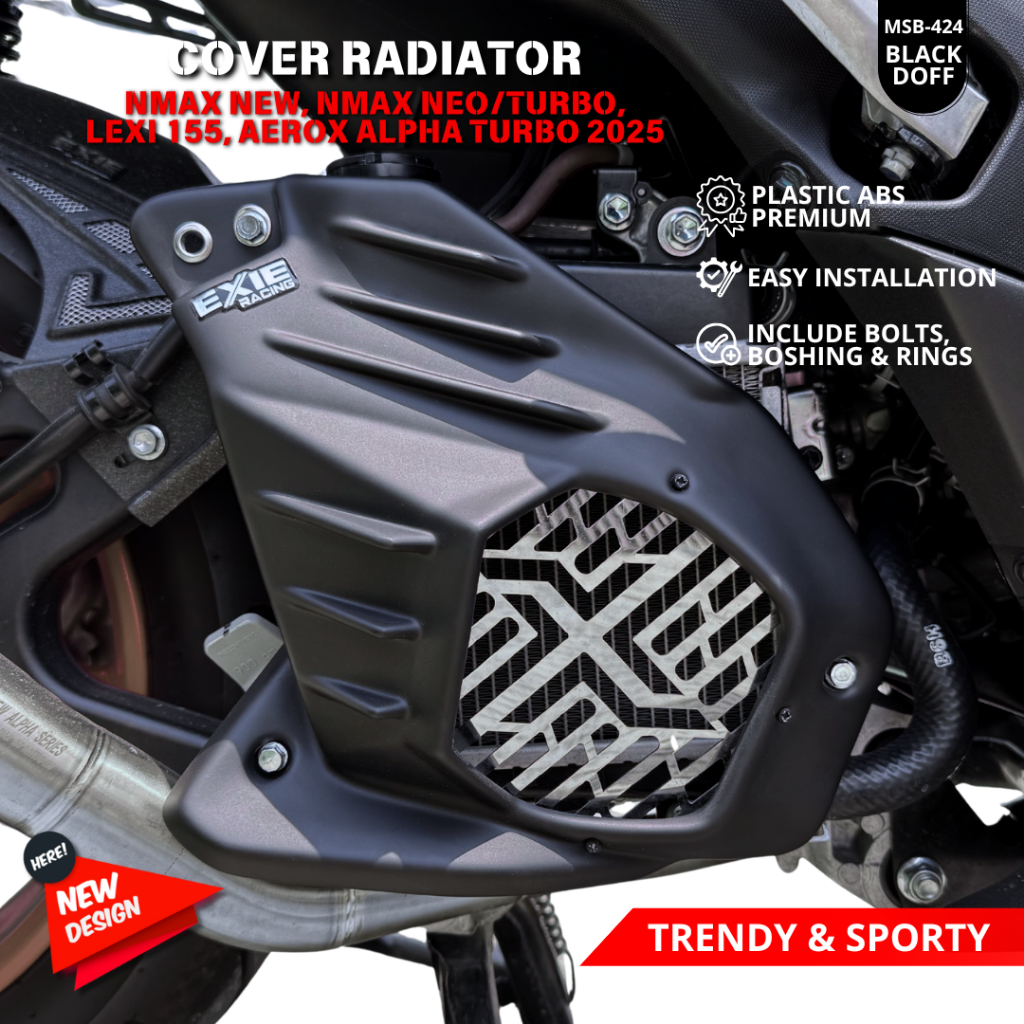 Jual Cover Radiator Nmax Neo Turbo - Cover Pelindung Radiator Nmax New ...