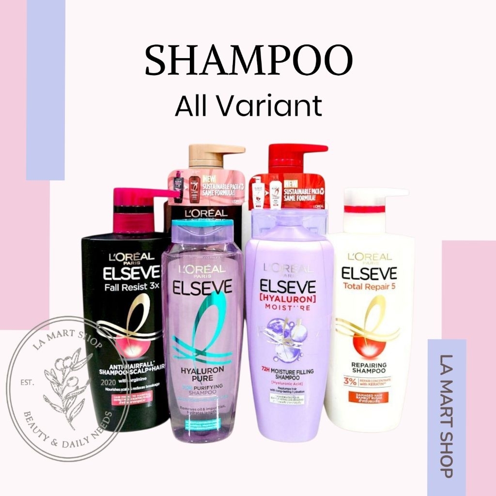 Jual Loreal Elseve Shampoo / Shampo - Fall Resist / Anti Hairfall ...