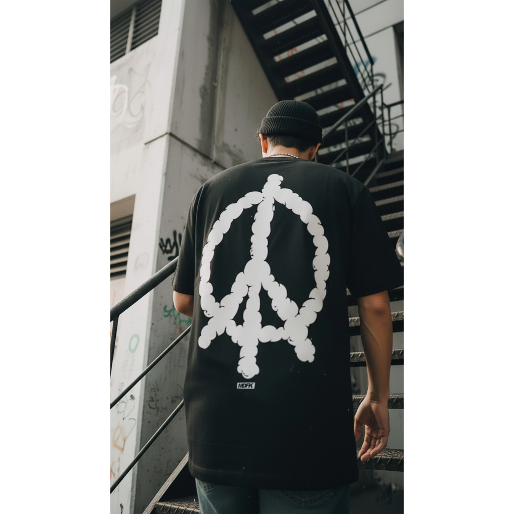 Jual MDFK PEACE LOGO TSHIRT PEACE SYMBOLS | Shopee Indonesia