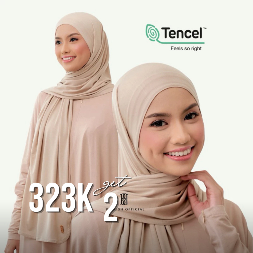 Pinkish Official - Clo TENCEL Instan (Pasmina Inner Instan Oval Tencel Modal)