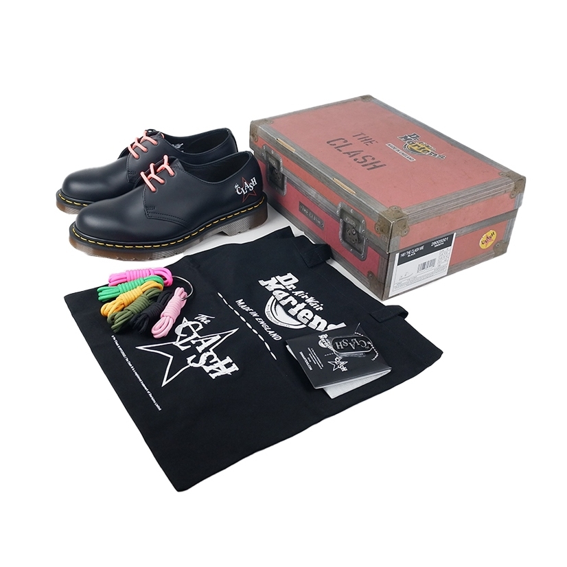 Jual DR Martens 1461 The Clash Made in England Oxford Docmart Shoes ...