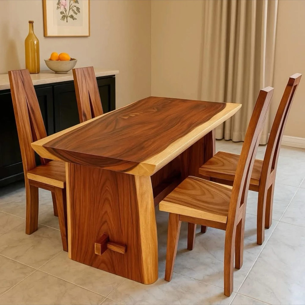 Product image Set Meja Makan Suar Wood