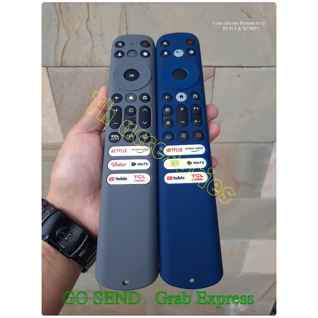 Jual Case silicone pelindung remote tv Tcl RC813 (new Model 2024 ...