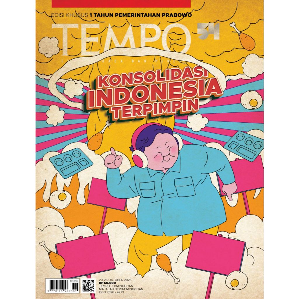 Jual Majalah Tempo Ed 5436 Konsolidasi Indonesia Terpimpin (20 Oktober ...