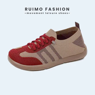 Ruimo 511 - Sepatu Slip ON Wanita Korea Trendy dan Casual Sneakers Sport Wanita