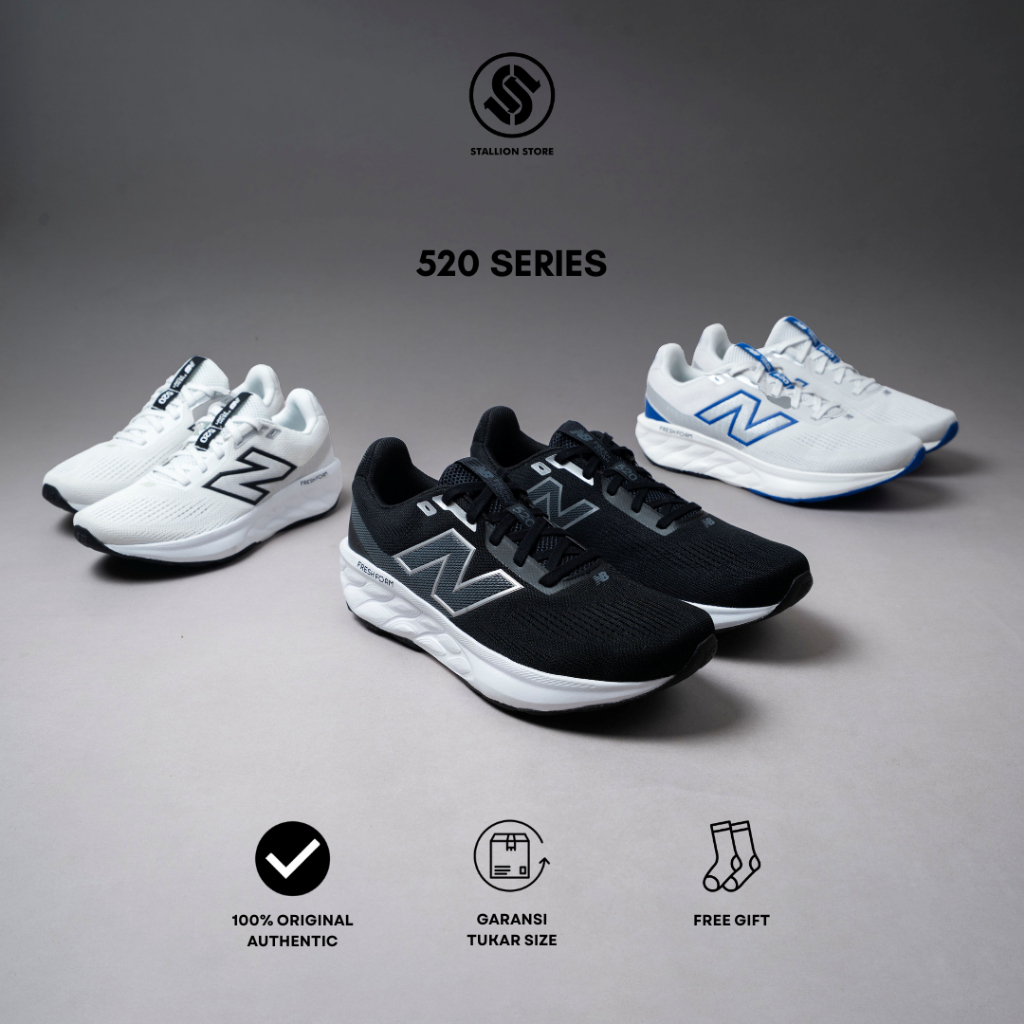 Jual SEPATU RUNNING / New Balance Freshfoam 520 V9 | Shopee Indonesia