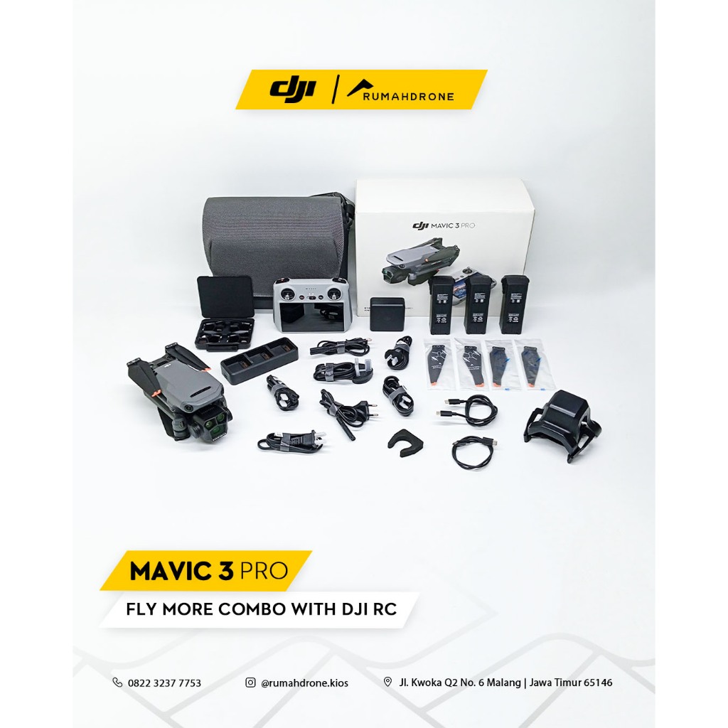 Jual DJI Mavic 3 Pro Fly More Combo - Second Product | Shopee Indonesia