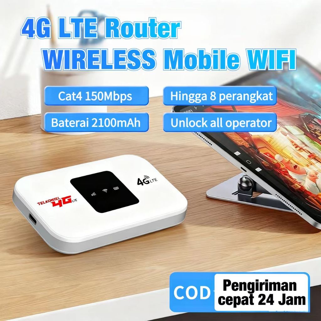 Jual (Siap kirim) Modem 4G/5G LTE wifi portabel Router wifi dengan ...