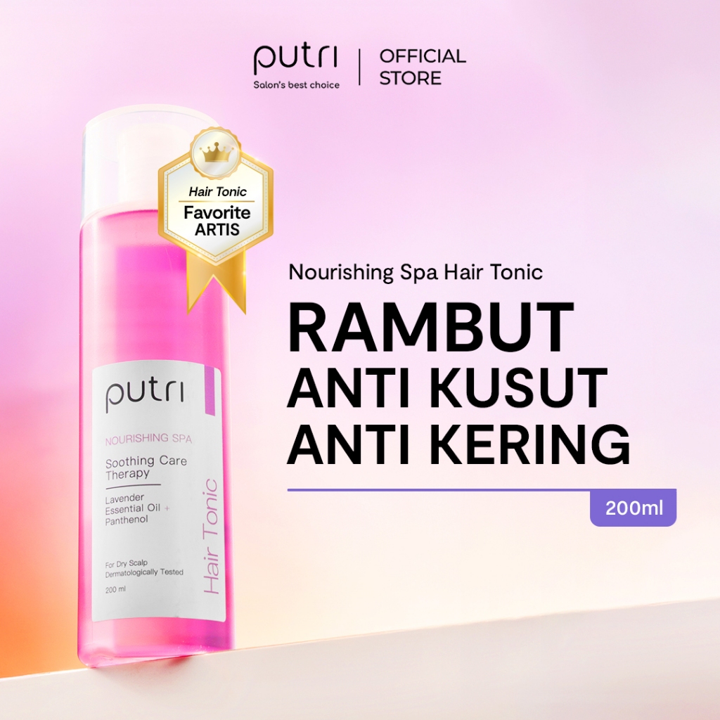 Jual Putri Nourishing Spa Hair Tonic 200mL – Anti Rambut Rusak & Kering ...