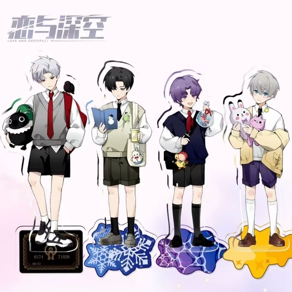 Jual [READY] Stand akrilik standee 10cm mode school Love and Deepspace ...