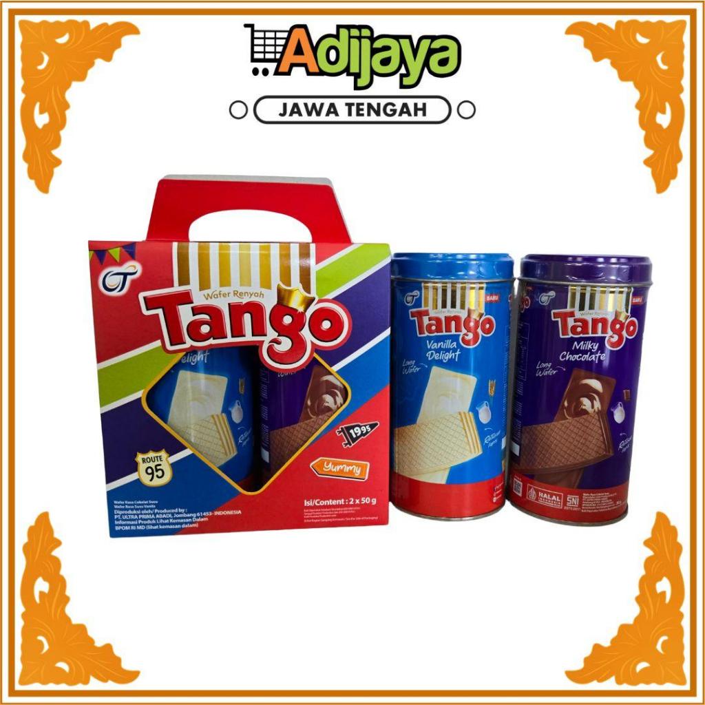 Jual BELI 1 GRATIS 1 Tanggo Wafer Kaleng Rasa I Milky Chocolate I ...