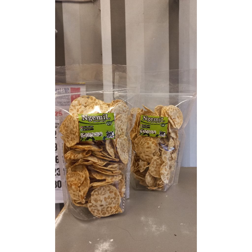 Jual Kripik Tempe Sagu 275gr | Snack Halal Kekinian Viral | Cocok untuk ...