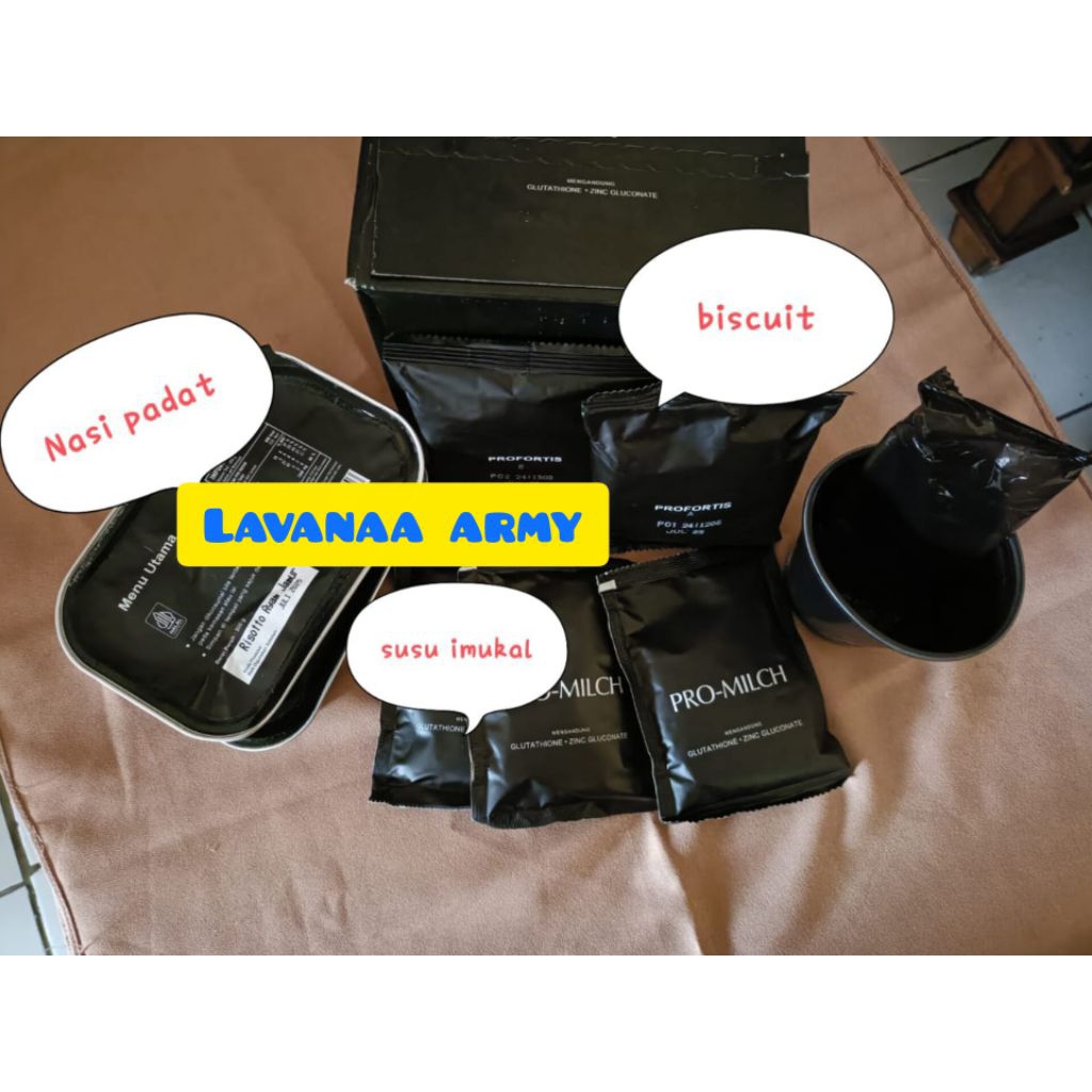 Jual RANSUM TNI NARAGA PLUS EXP JUNI 2026 | FREE PEMANAS | MAKANAN TNI ...