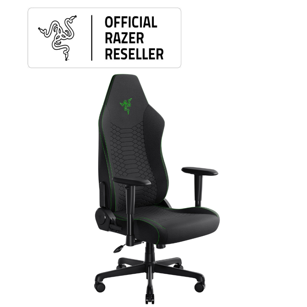 Jual Razer Iskur V2 X Black Fabric Core Ergonomic Wide Seat