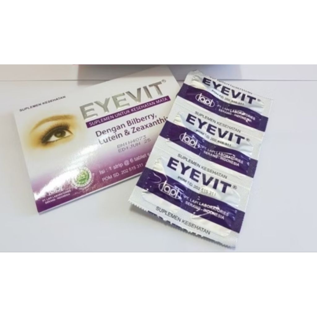 Jual Eyevit strip 6 tablet | Shopee Indonesia