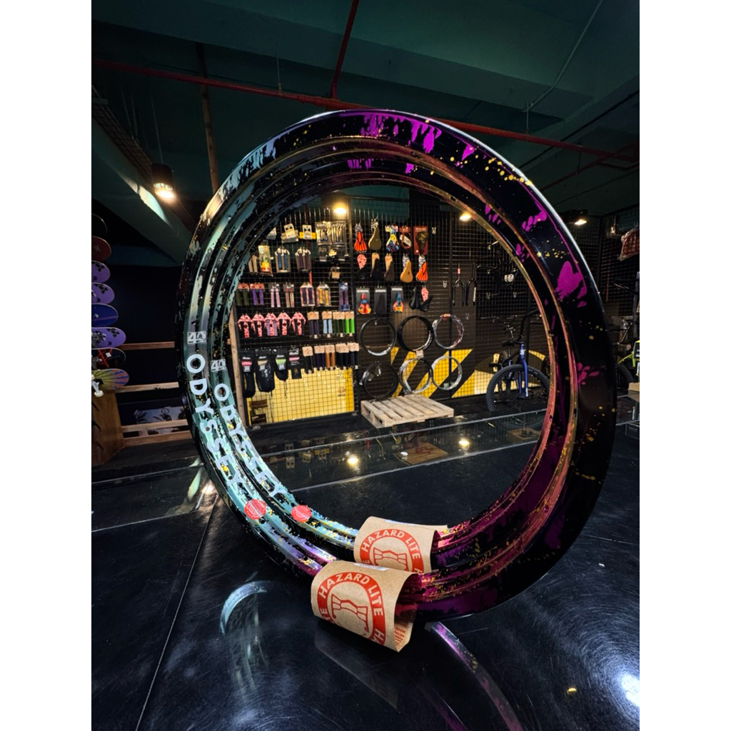 Jual Odyssey BMX Hazard Rim limited edition “Splatter” | Shopee Indonesia