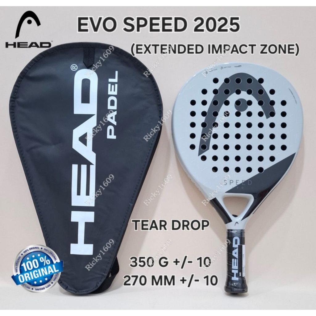 Jual HEAD PADEL RACKET EVO SPEED 2025 / RAKET PADEL HEAD EVO SPEED 2025 ...