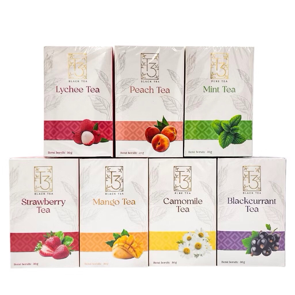 Jual T3 Teh Celup Premium Berbagai Rasa Teh Hitam Enak Teh Rasa ...